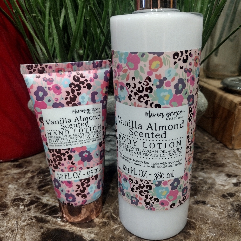 Nwt Olivia Grace lotion duo